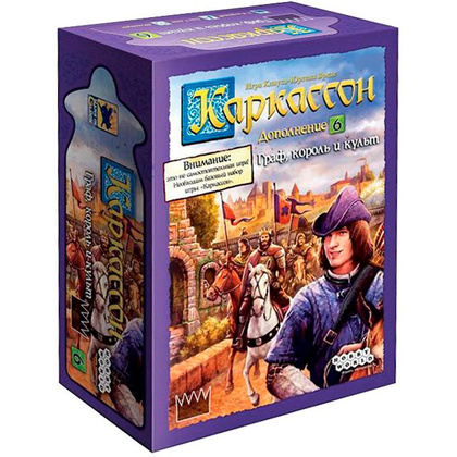 Игра настольная "Каркассон 6: Граф, король и культ"