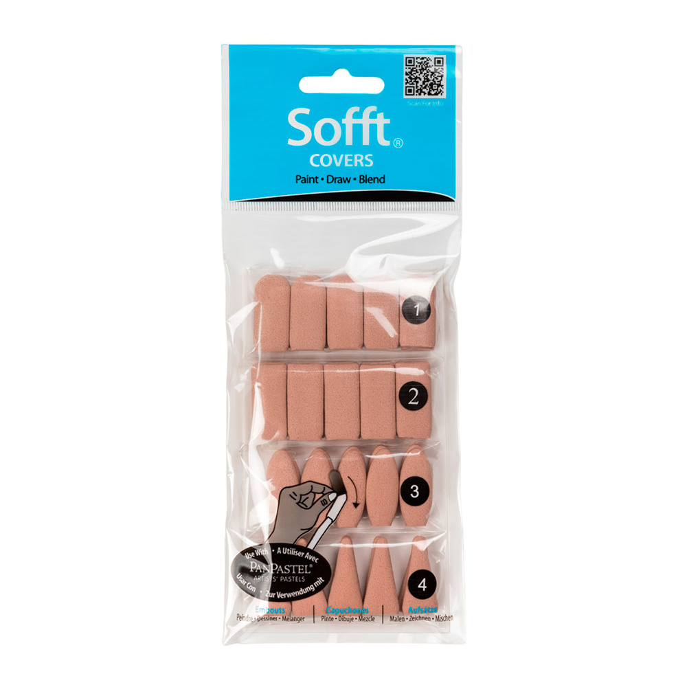 Губка натуральная (спонж) "Sofft Covers", 40 шт
