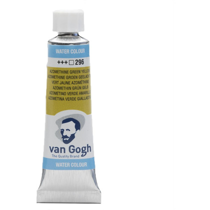 Краски акварельные "Van Gogh", 296 желто-зеленый AZO, 10 мл