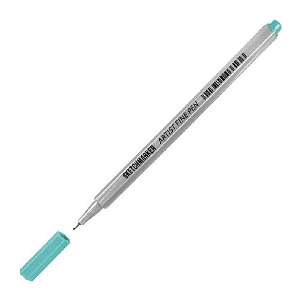 Ручка капиллярная "Sketchmarker", 0.4 мм, изумрудный флуоресцентный