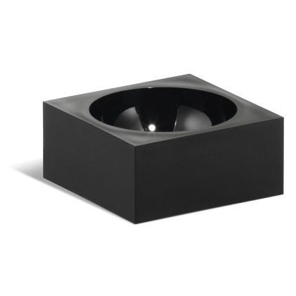 Подставка для скрепок "Cubo", 75x35x75 мм, черный