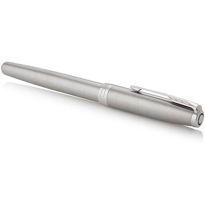 Ручка перьевая Parker "Sonnet Core Stainless Steel CT", F, серебристый, патрон черный - 2