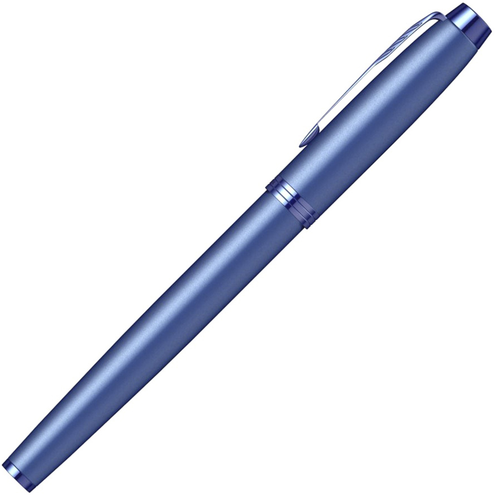 Ручка-роллер Parker "IM Monochrome T328 Blue PVD", 0,5 мм, синий, стерж. черный - 3