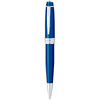 Ручка шариковая автоматическая "Cross Bailey Blue Lacquer", 0.7 мм, синий, серебристый, стерж. черный - 2