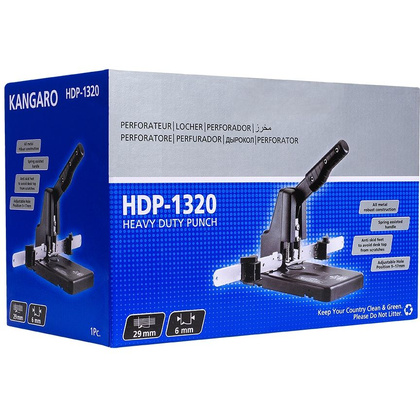 Дырокол Kangaro "HDP-1320", 290 листов, ассорти - 2