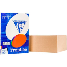 Бумага цветная "Trophée", А4, 100 листов, 80 г/м2, ассорти яркий