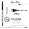 Ручка шариковая автоматическая "Dolce Vita. Сердечки. Красные и черные", 0.7 мм, разноцветный, стерж. синий - 4