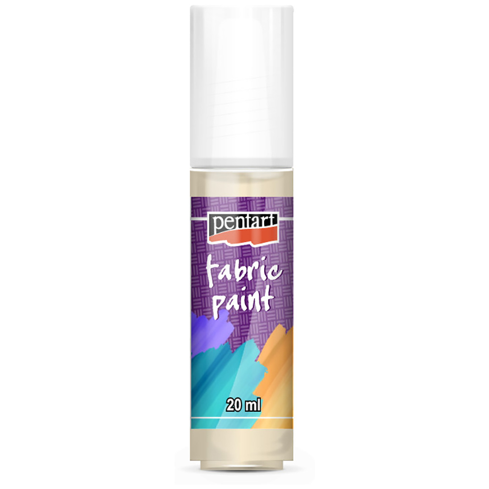 Краски для текстиля "Pentart Fabric paint", 20 мл, бежевый