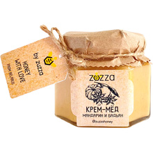 Мед-крем "Zuzza", мандарин, бадьян, 150 г