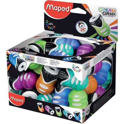 Точилка Maped  "Clean Grip", 1 отверстие, с контейнером - 6