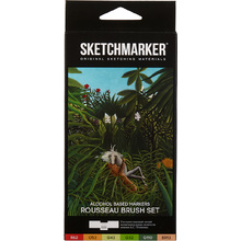 Набор маркеров перманентных "SKETCHMARKER & Pushkinskiy Brush. Руссо", 6 шт.
