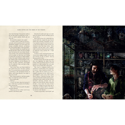 Книга на английском языке "Harry Potter and the Order of the Phoenix", J.K. Rowling, Jim Kay - 8