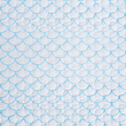 Салфетка из целлюлозы "Celina clean fish print", 33x42см, 25шт/упак, голубой - 2