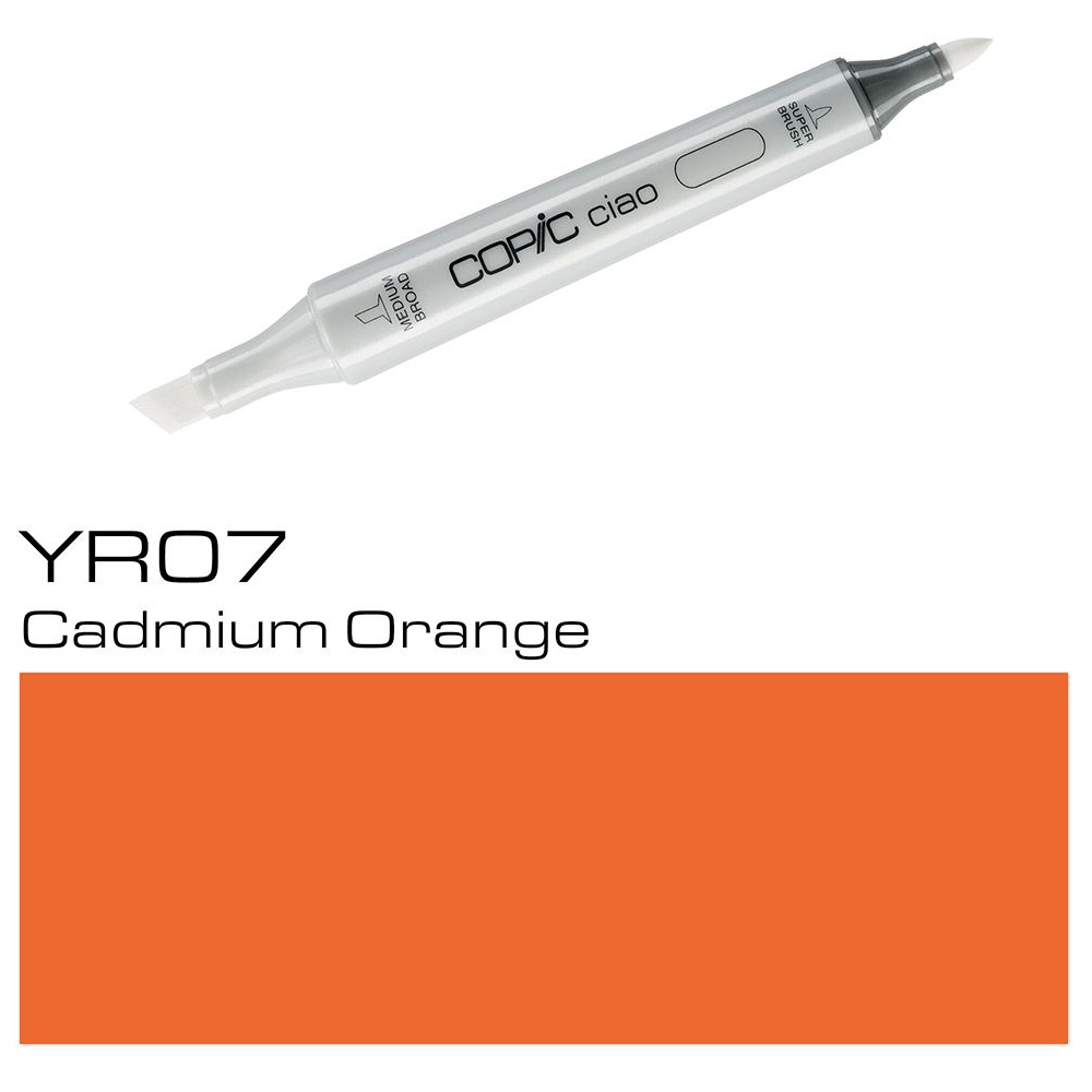 Маркер перманентный "Copic ciao", YR-07 оранжевый кадмий