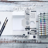 Блок бумаги для акрила, гуаши и темперы "Sketch&Art", А4, 160 г/м2, 20 листов  - 6
