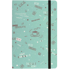Блокнот "Megapolis Journal. Coffee time", A5, 100 листов, клетка, мятный