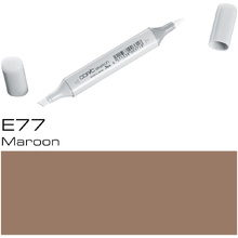 Маркер перманентный "Copic Sketch", E-77 каштановый