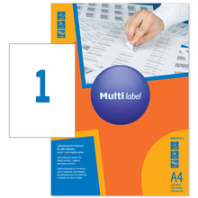 Самоклеящаяся этикетка "Multilabel"