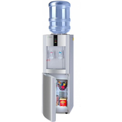 Кулер для воды со шкафчиком Ecotronic "V21-LE", белый