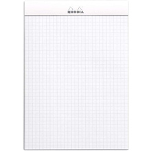 Блокнот "Rhodia", А5, 80 листов, клетка, белый