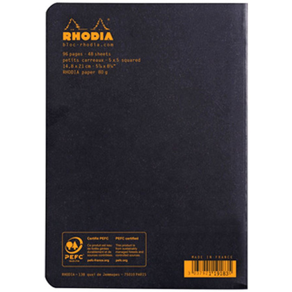 Блокнот "Rhodia", А5, 48 листов, клетка, ассорти - 6