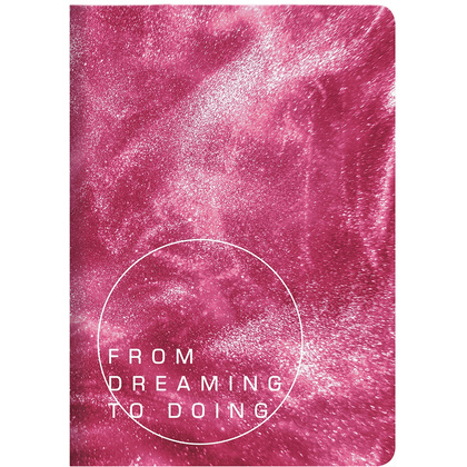 Блокнот "Dream book. № 2", A5, 80 листов, линейка, красный