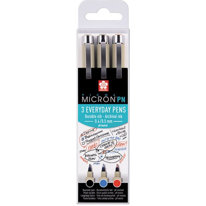 Набор ручек капиллярных "Pigma Micron PEN", 0.4 - 0.5 мм, ассорти