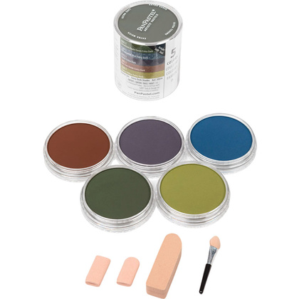 Ультрамягкая пастель "PanPastel Extra Dark", 5 цветов