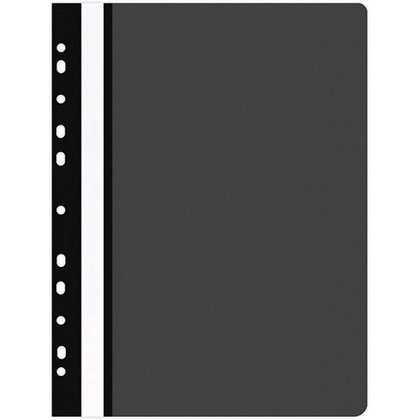 Папка-скоросшиватель с перфорацией "Office Product", А4 , черный