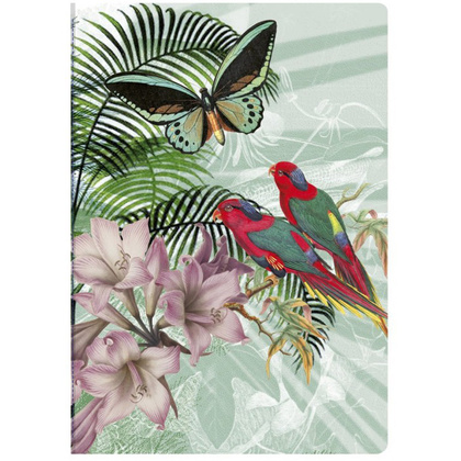 Блокнот "Jungle harmony", A5, 32 листа, линейка, ассорти 1 - 2