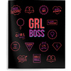 Тетрадь "Girl Power", А5, 48 листов, клетка, ассорти - 5