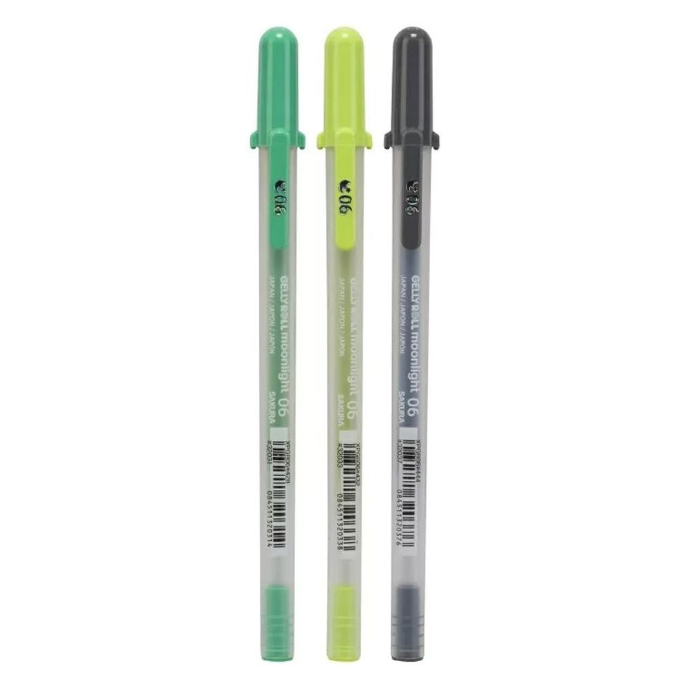 Набор ручек гелевых "Gelly Roll Moonlight Botanical", 3 шт., ассорти - 2