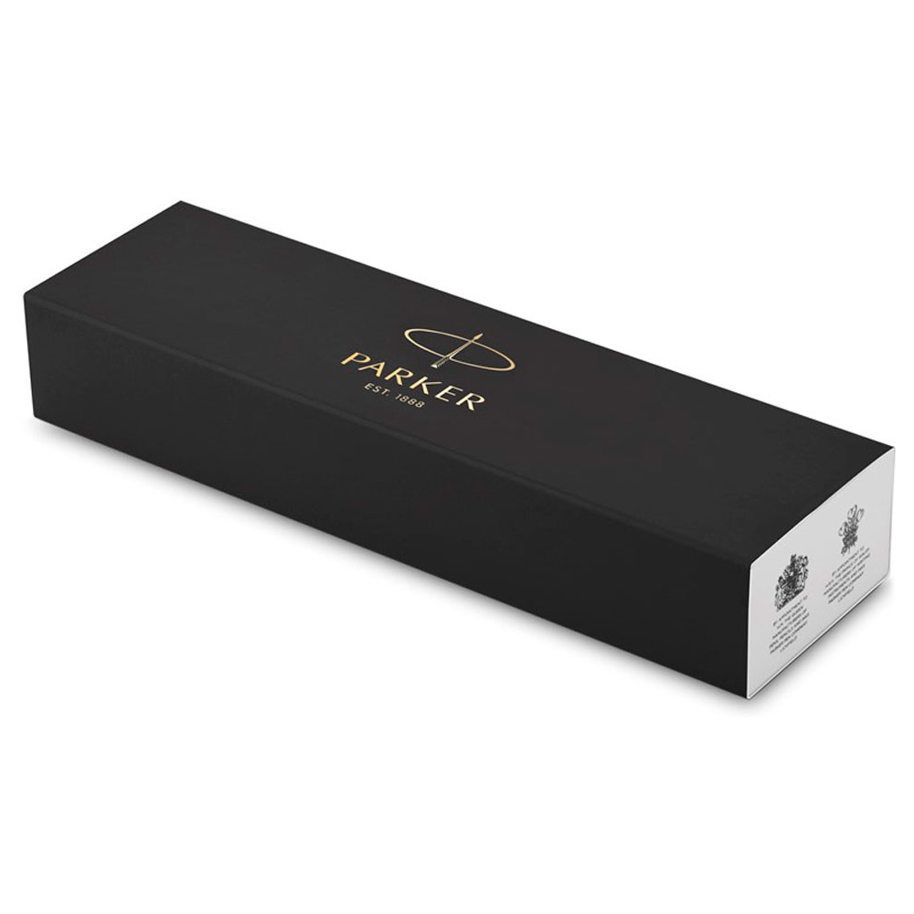 Ручка-роллер Parker "IM Black Lacquer GT", 0.5 мм, черный, золотистый, стерж. черный - 7