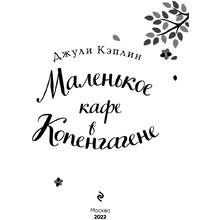 Книга "Маленькое кафе в Копенгагене", Кэплин Д.