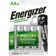 Аккумулятор "Energizer HR6 Ni-Mh", AA, Ni-Mh, 4 шт