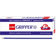 Стержень шариковый "Gripper", 0.5 мм, 140 мм, синий