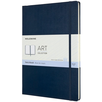 Блокнот для рисования "Art Sketchbook", А4, 210x297 мм, 48 л, синий сапфир