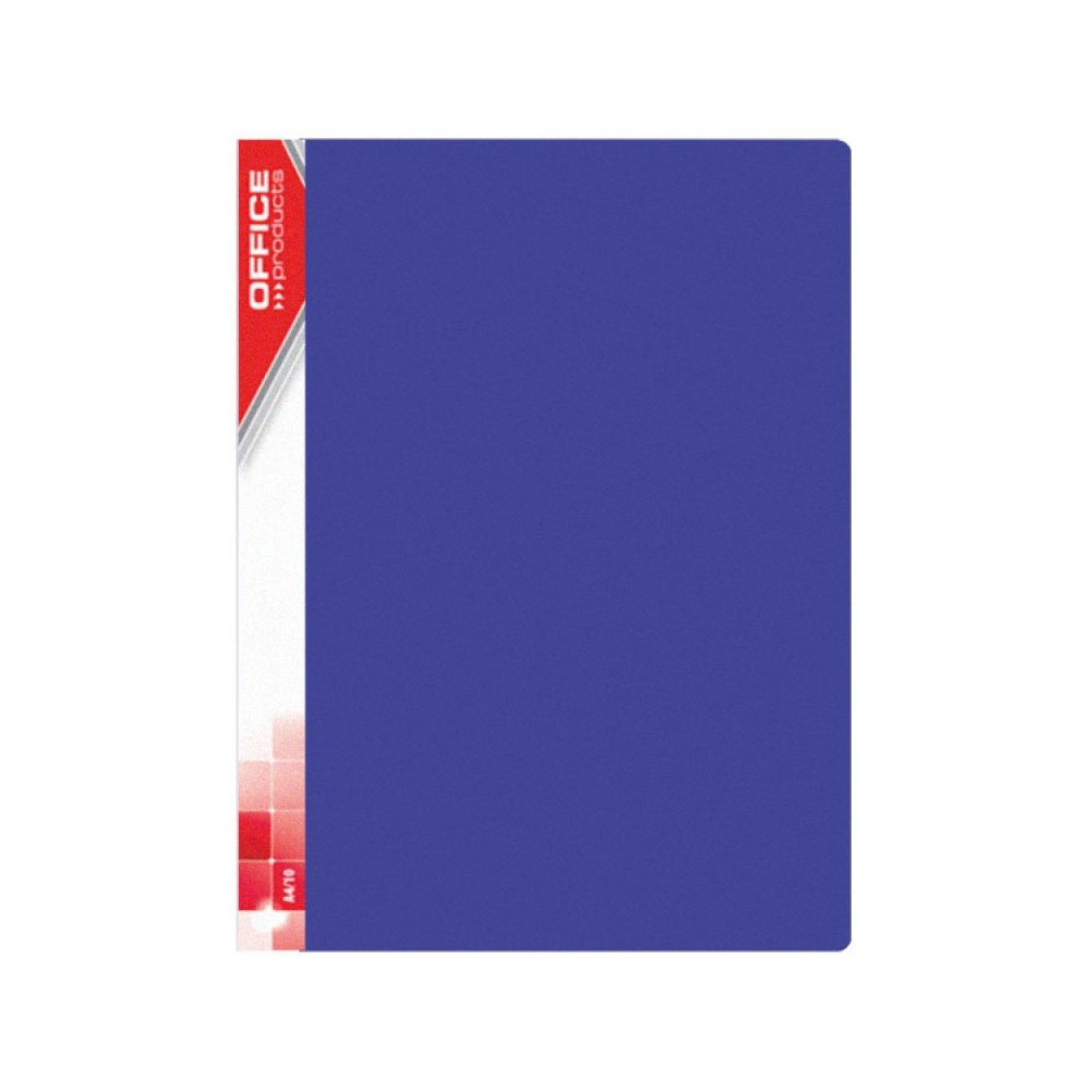 Папка c файлами "Office Product", 10 карманов, синий