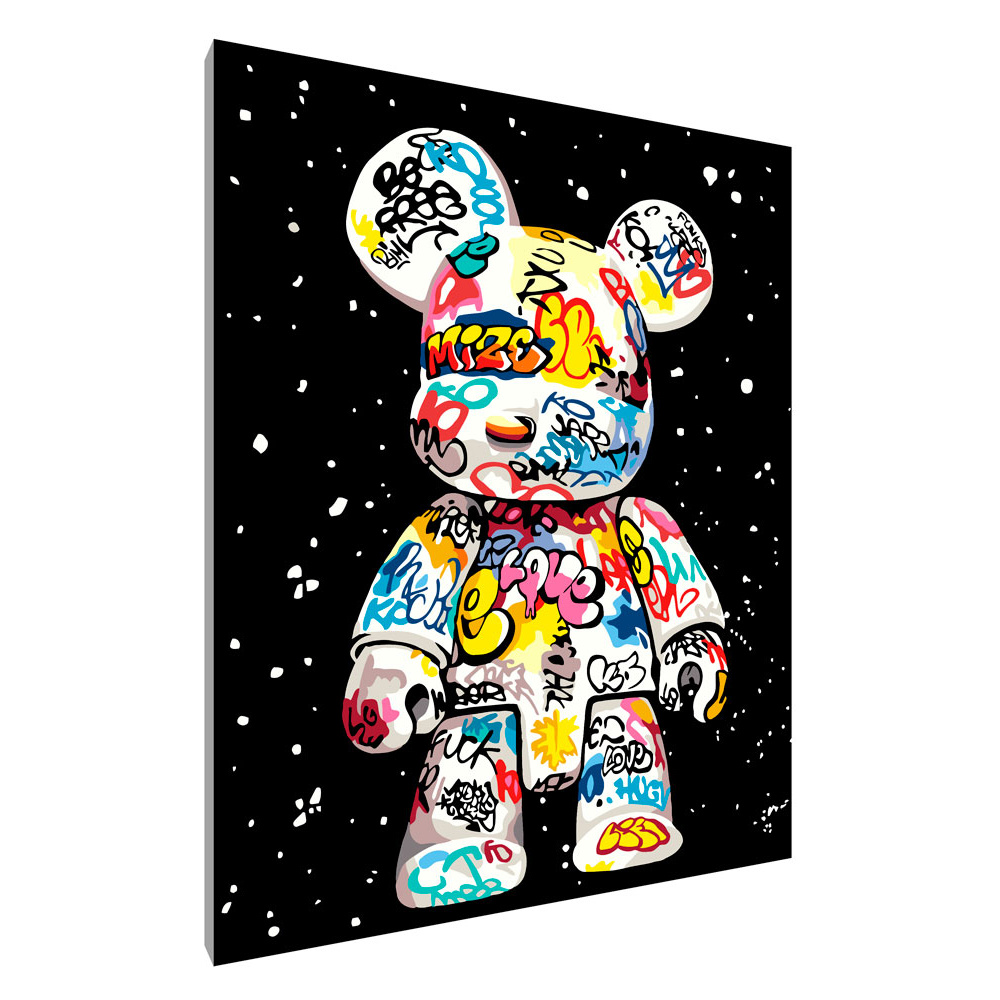 Картина по номерам "Bearbrick"