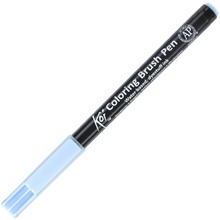 Маркер акварельный "Koi Color Brush", светло-голубой