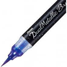 Маркер-кисть "Dual Metallic Brush", фиолетовый металлик