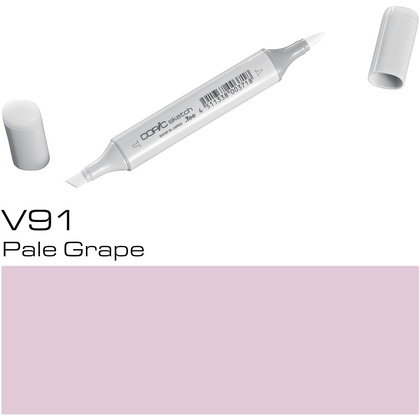 Маркер перманентный "Copic Sketch", V-91 бледный виноград