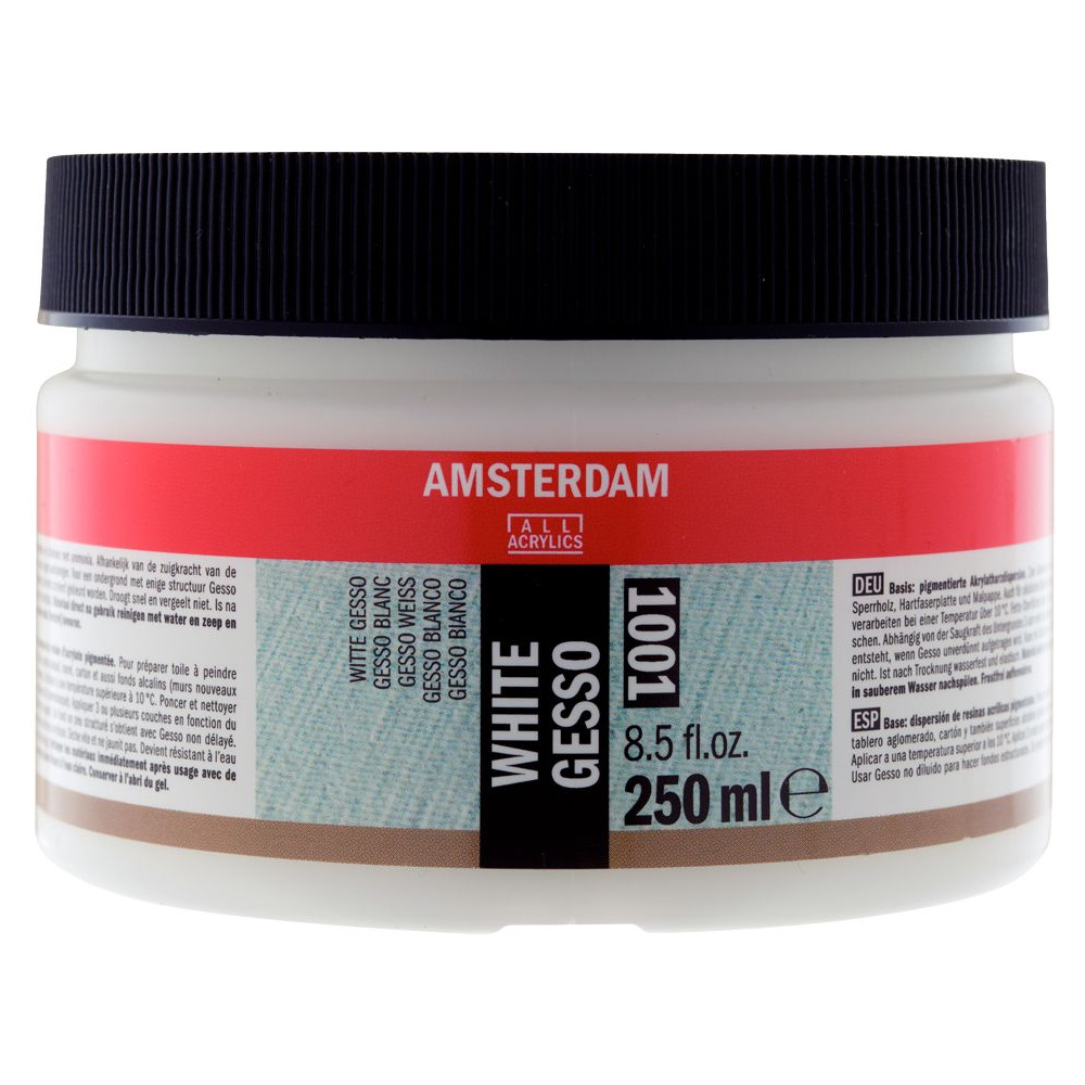Грунт акриловый "Amsterdam", 250 мл, белый