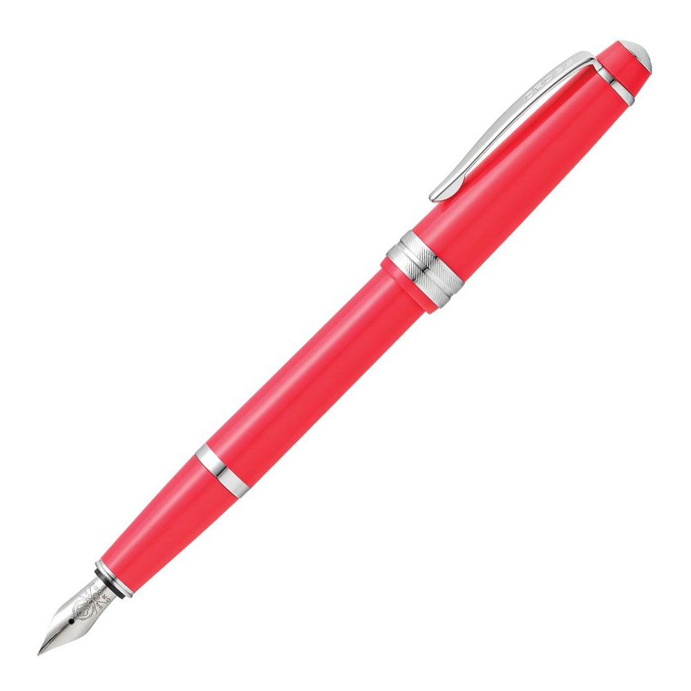 Ручка перьевая "Cross Bailey Light", M, коралловый, патрон черный - 2