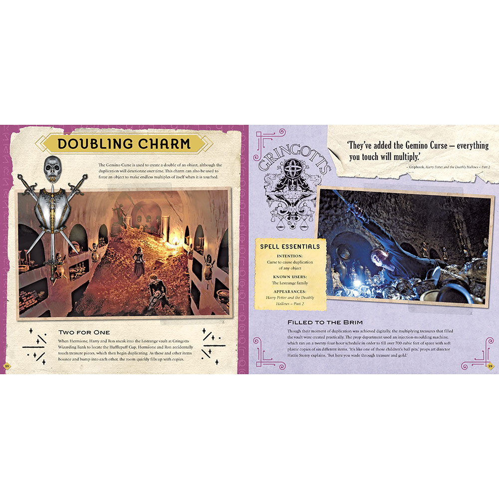 Книга на английском языке "Jody Revenson: Harry Potter. Spells and Charms. A Movie Scrapbook", Illustr. - 5