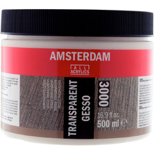 Грунт акриловый "Amsterdam", 500 мл, прозрачный