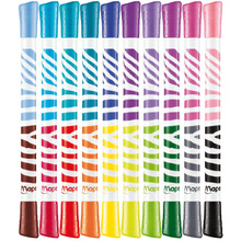 Фломастеры двухсторонние Maped "Duo Color Peps", 10 шт., -30%