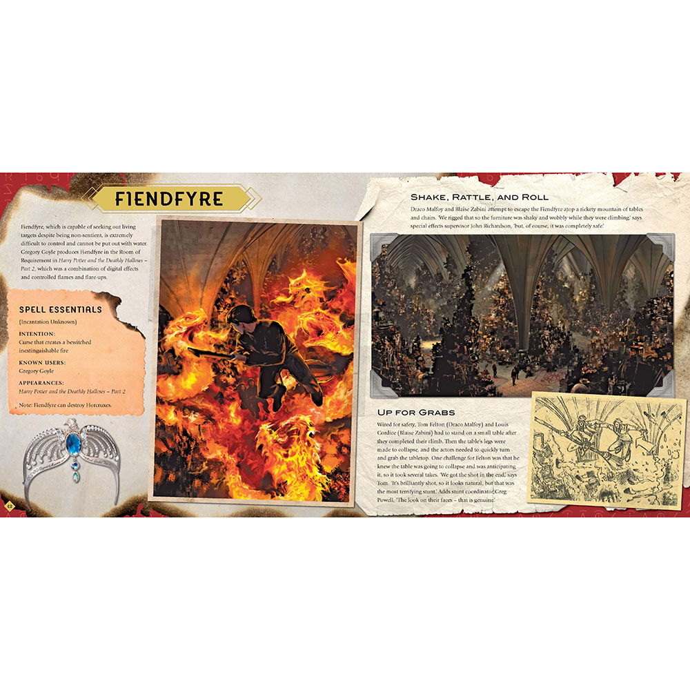 Книга на английском языке "Jody Revenson: Harry Potter. Spells and Charms. A Movie Scrapbook", Illustr. - 7