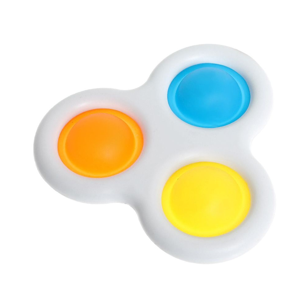 Игрушка-антистресс "Simple Dimple" тройная, ассорти - 4