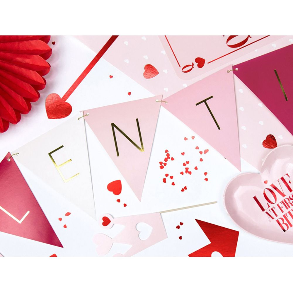 Гирлянда подвесная "Valentines", 2.1 м, разноцветный - 4